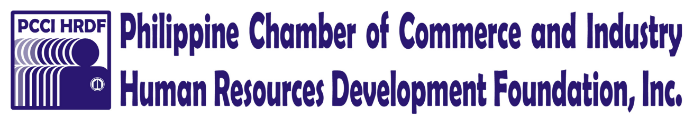 Philippine chamber of commerce and industry human resources development foundation Logo